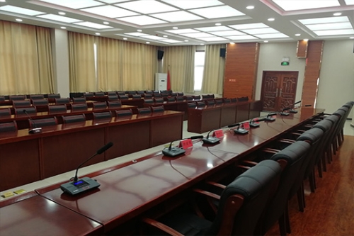 陜西渭南常委會議室智能音視頻系統(tǒng)工程